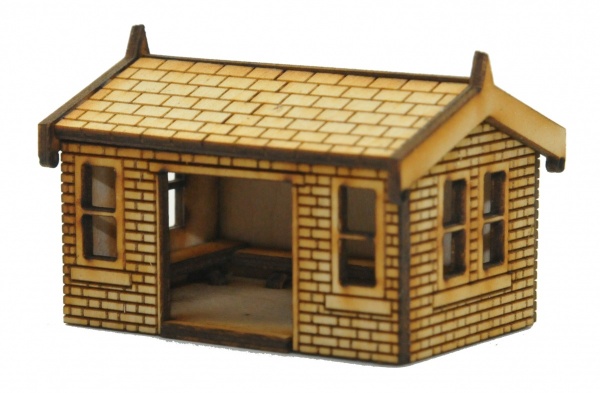 TT-ST001 Small Waiting Room TT:120 Gauge Laser Cut Kit